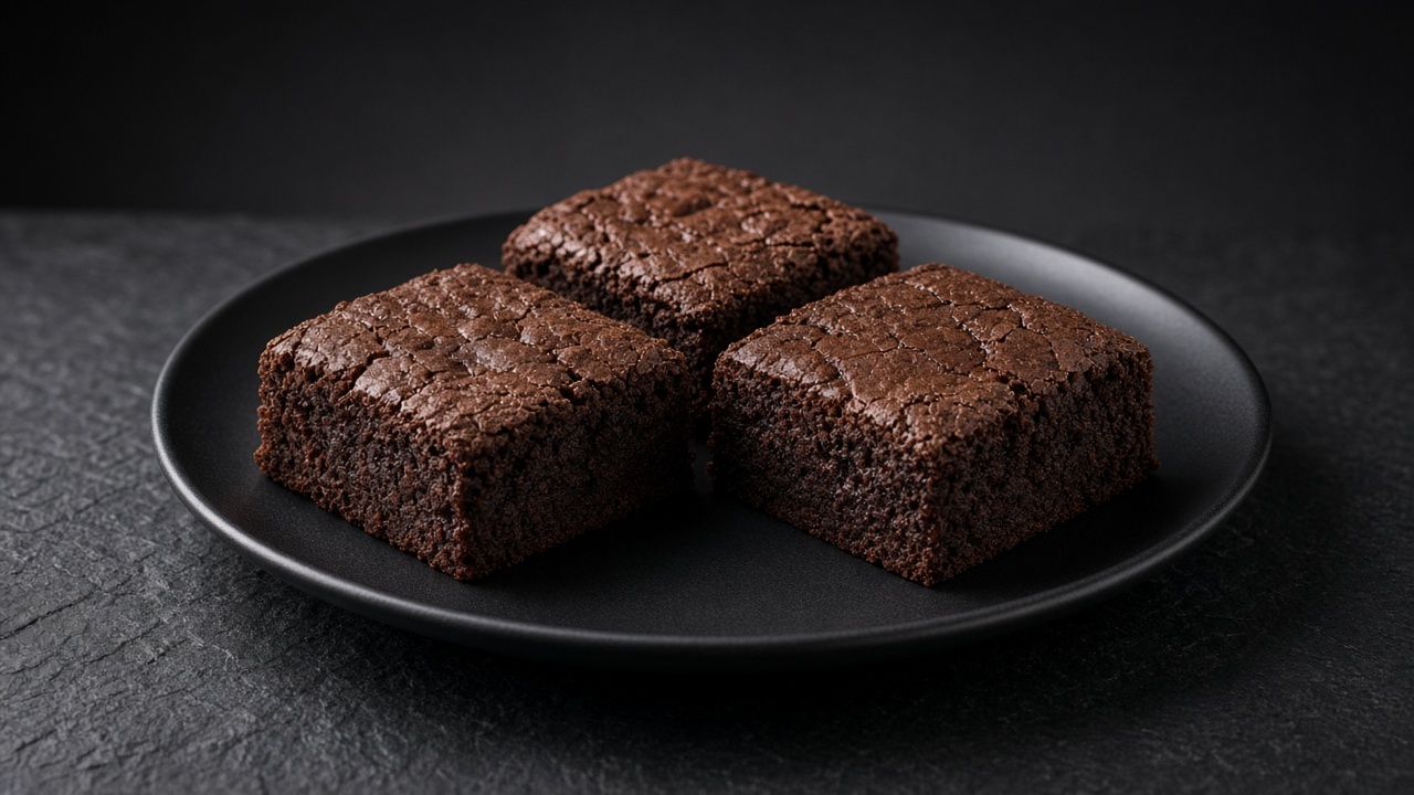 Dark, spiced gingerbread brownie bars cut from a large tray.