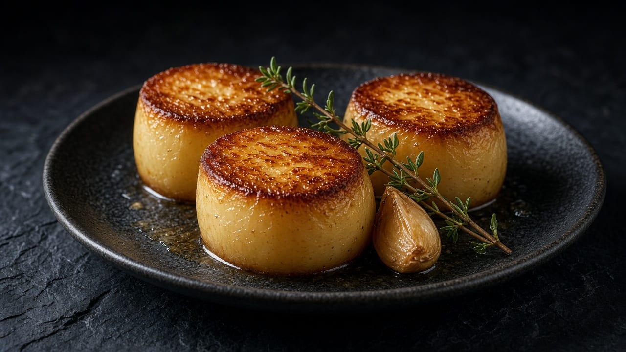 Fondant potatoes