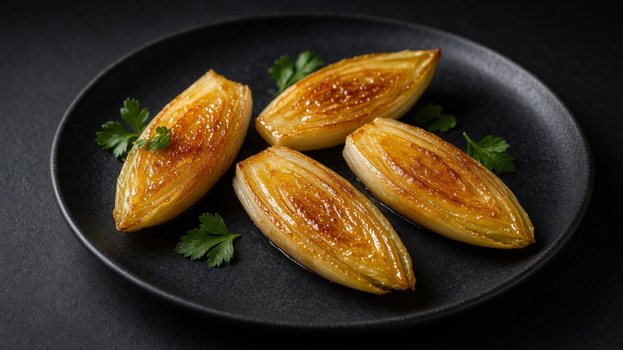 Braised endive