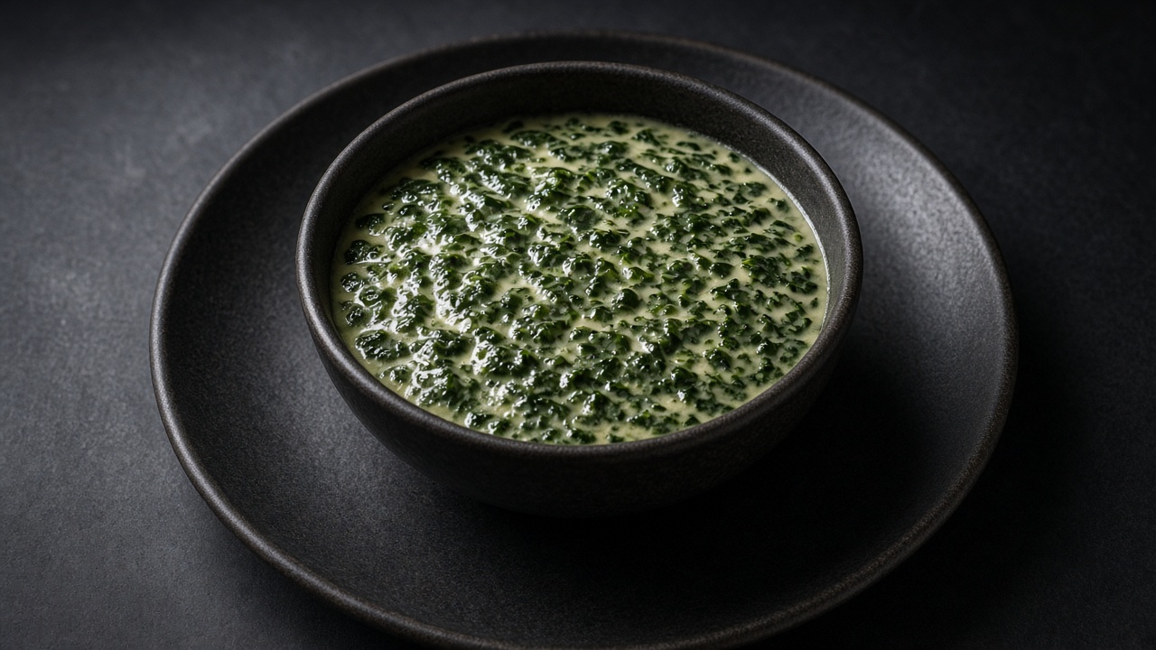 Creamed spinach