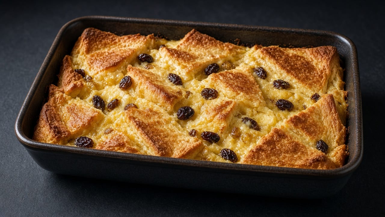 Bread and butter pudding